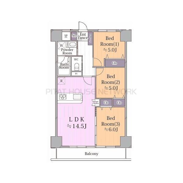 間取り図です