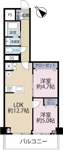 間取り図です