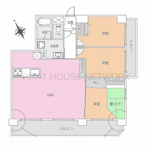 間取図です