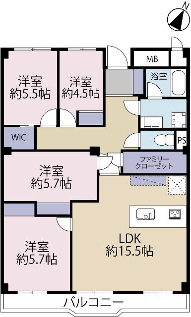 間取り図です