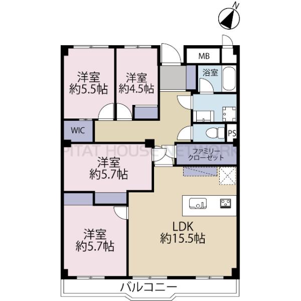 間取り図です