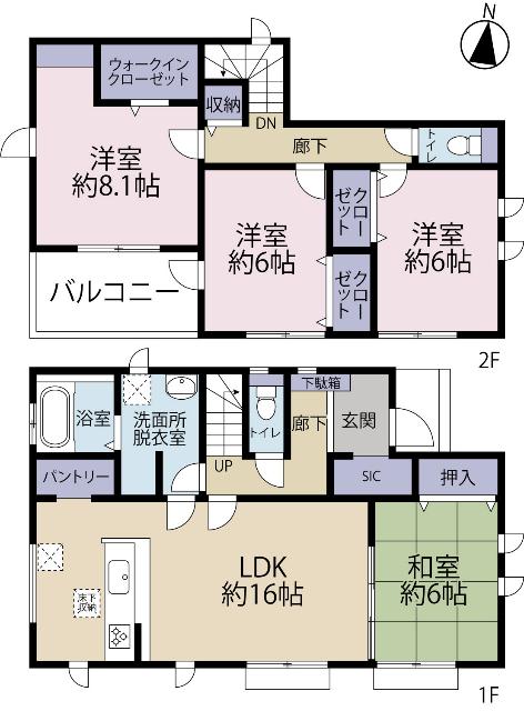 間取図です