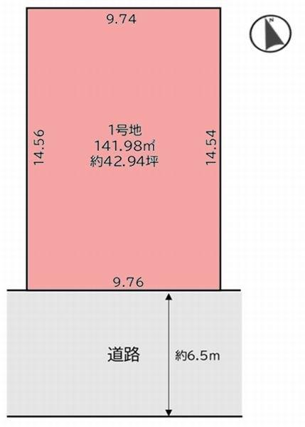 区画図です
