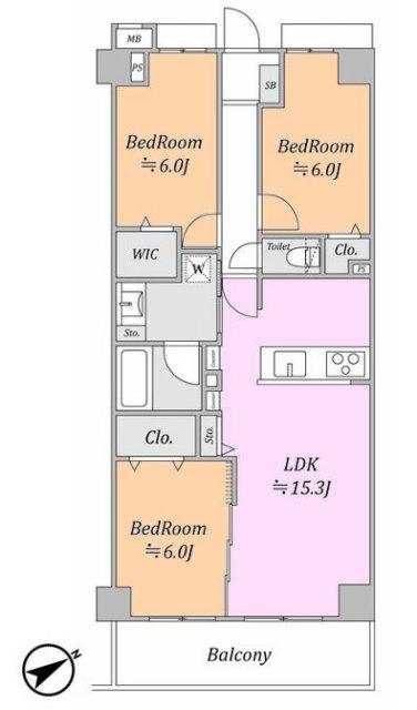 間取り図です
