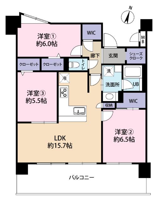 間取り図です