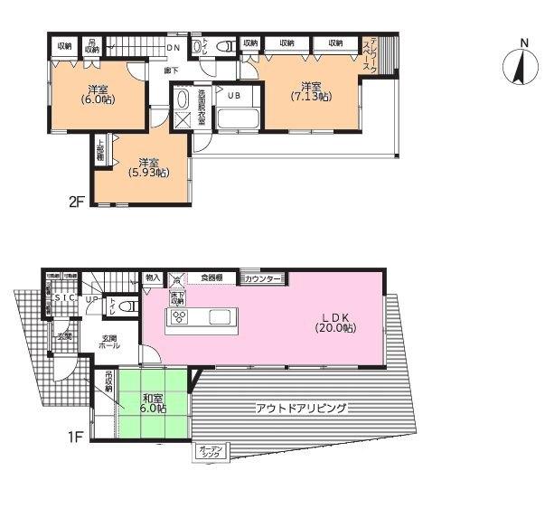 間取図です