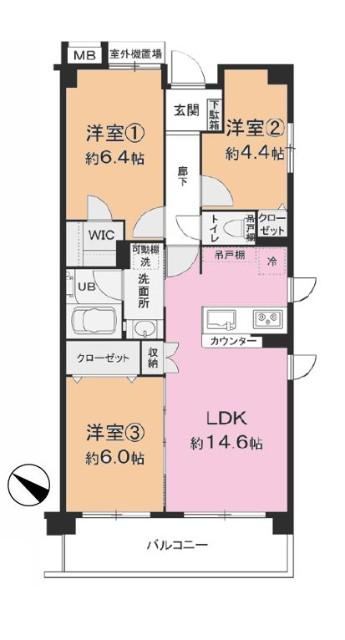 間取図です
