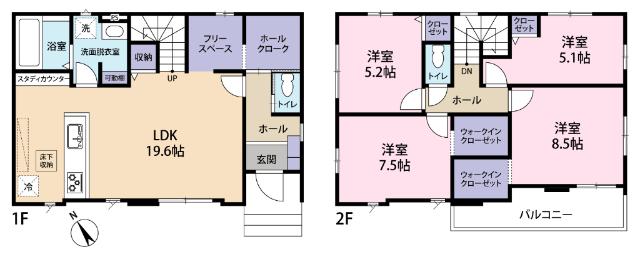 間取り図です
