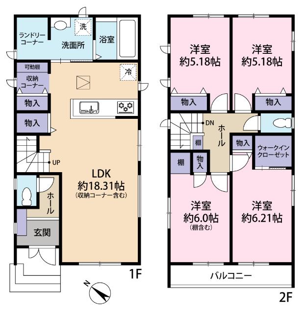 間取図です