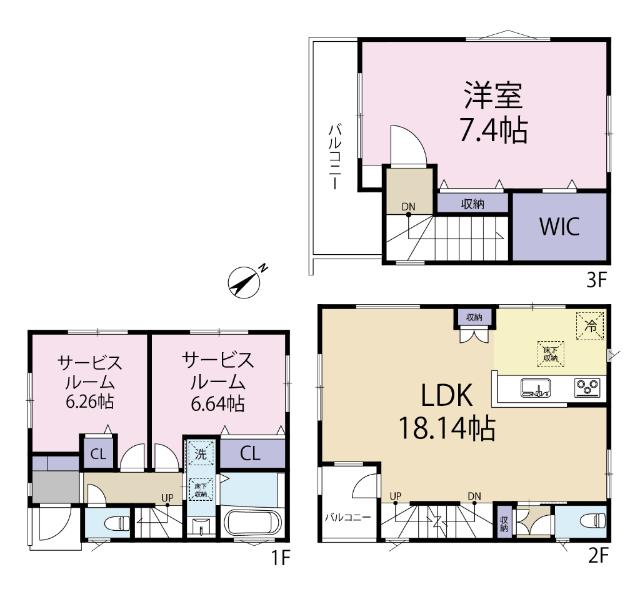 間取り図です