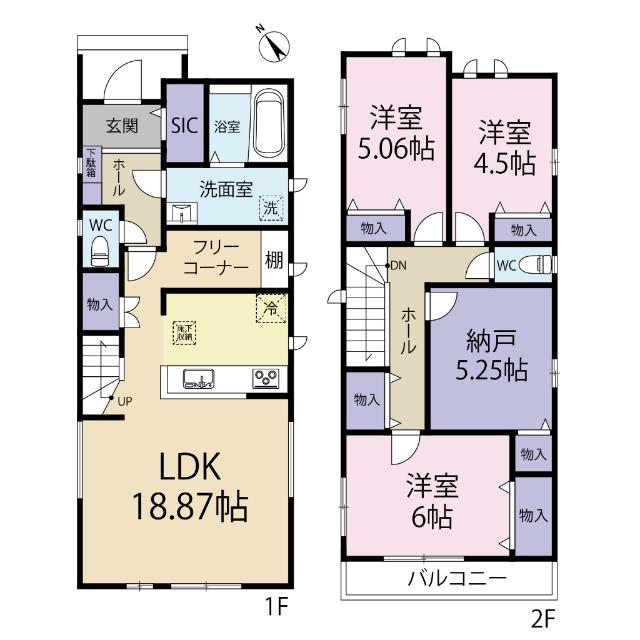 間取り図です