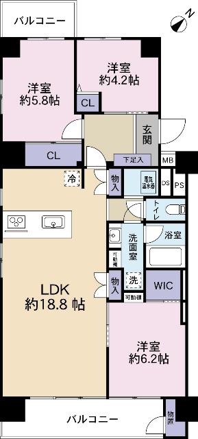 間取図です