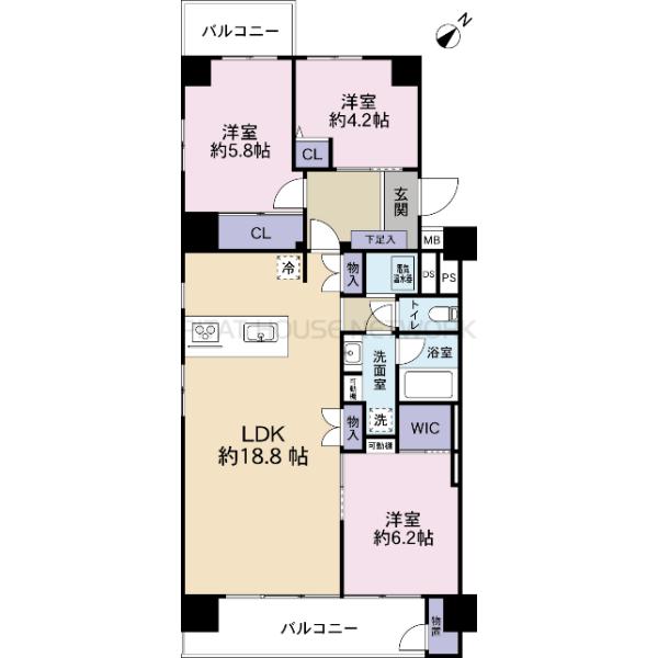間取図です