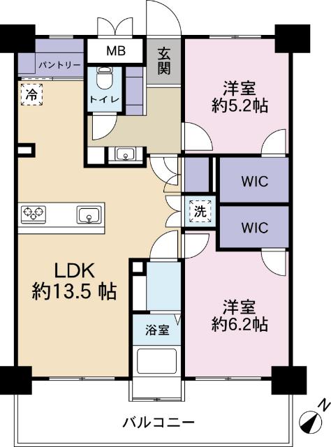 間取図です