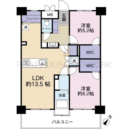 間取図です