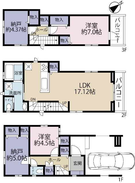 間取り図です