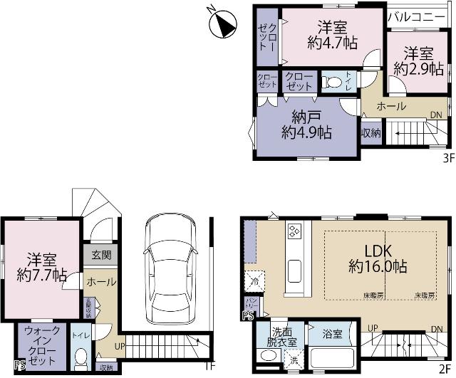 間取り図です