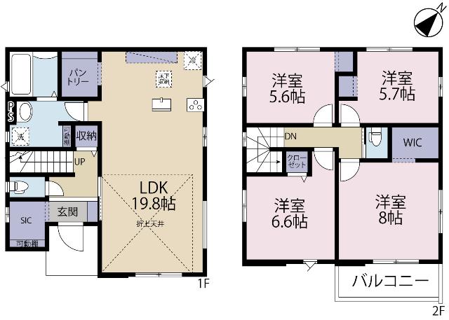 間取り図です