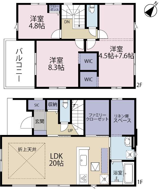 間取り図です