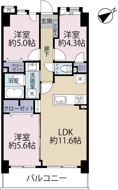 間取り図です