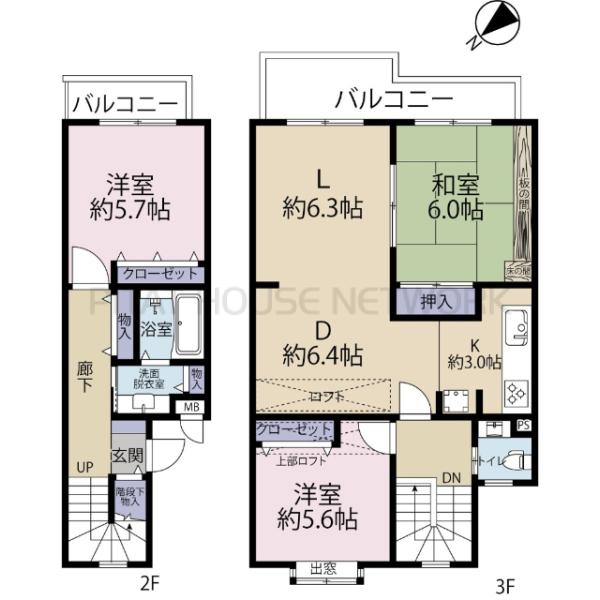 間取り図です