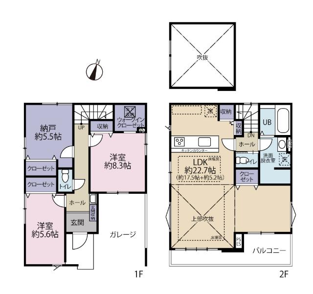 間取り図です