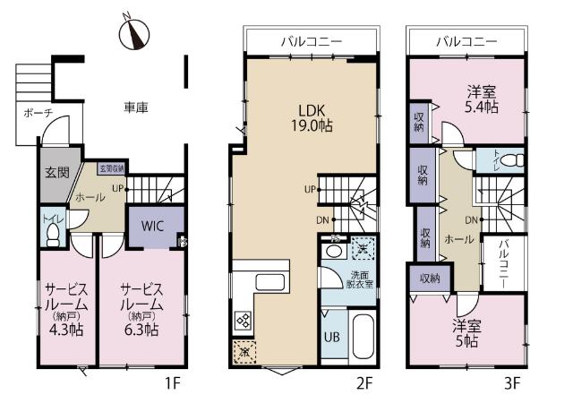 間取図です