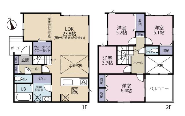 間取図です