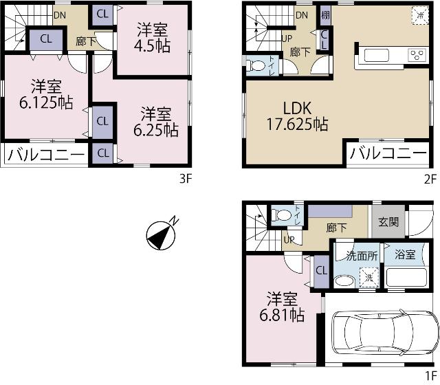 間取り図です