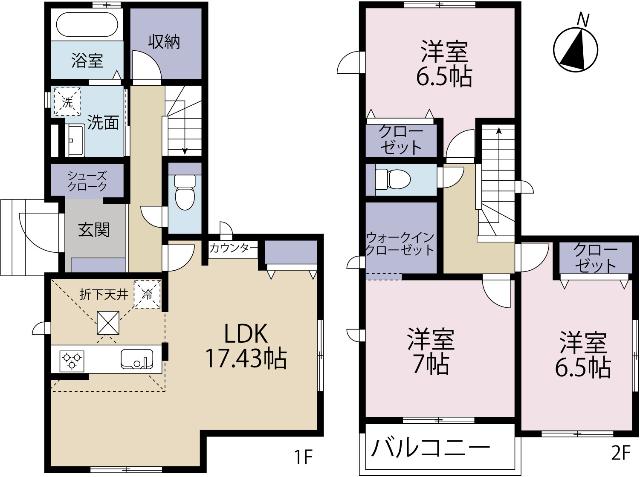 間取図です