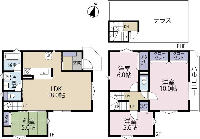 間取り図です