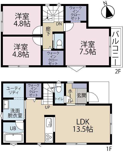間取り図です