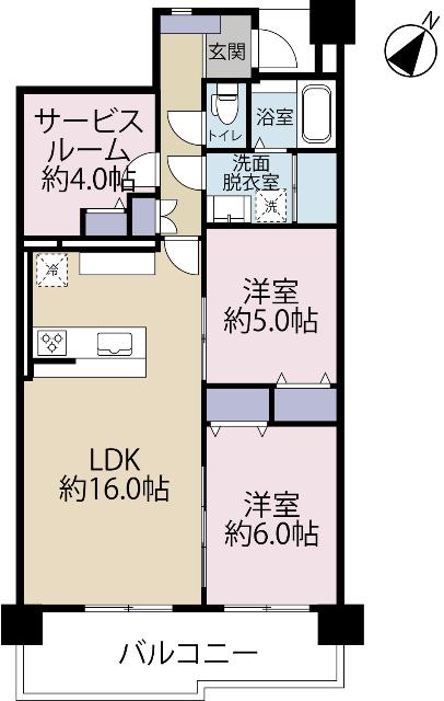 間取図です
