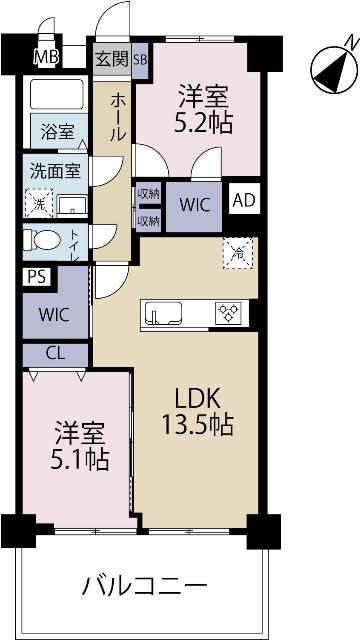間取り図です