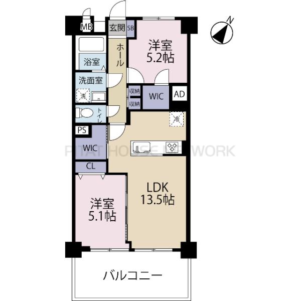 間取り図です