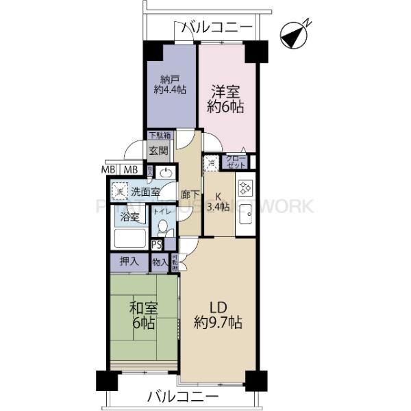 間取り図です