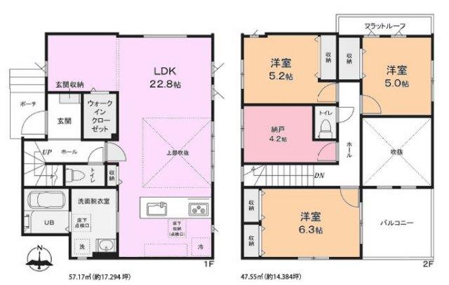 間取り図です