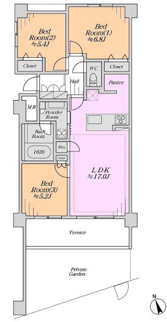 間取り図です
