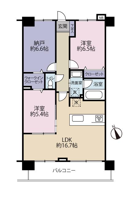 間取り図です