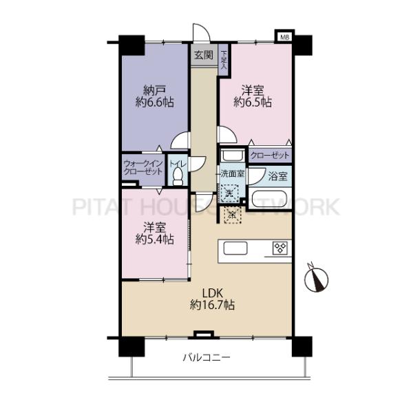 間取り図です