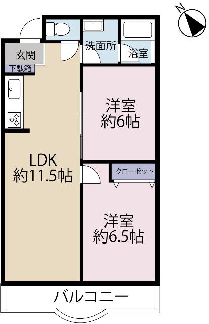 間取図です