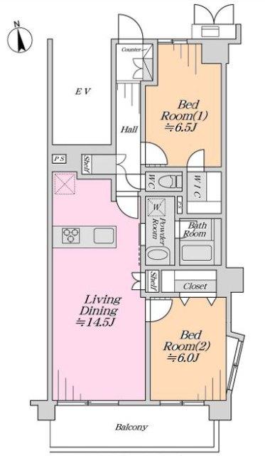 間取図です
