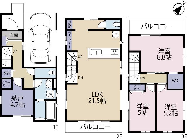 間取り図です