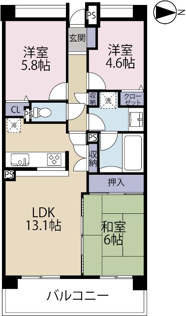 間取り図です