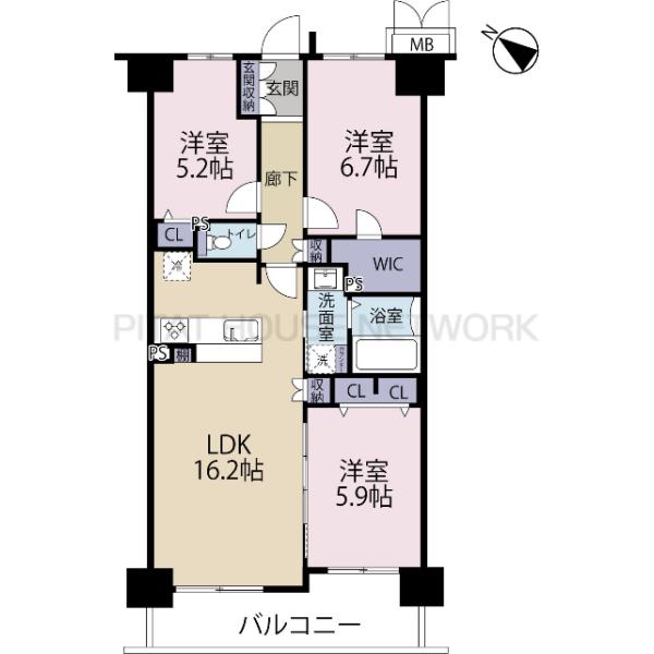 間取り図です