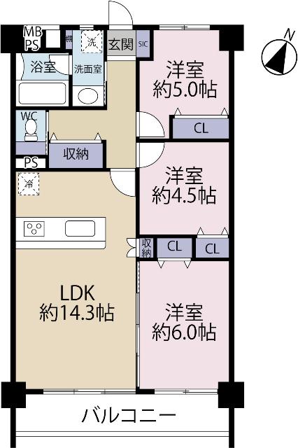 間取り図です