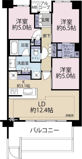 間取り図です