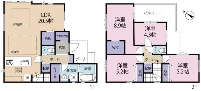 間取図です