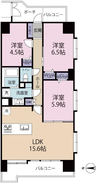 間取り図です