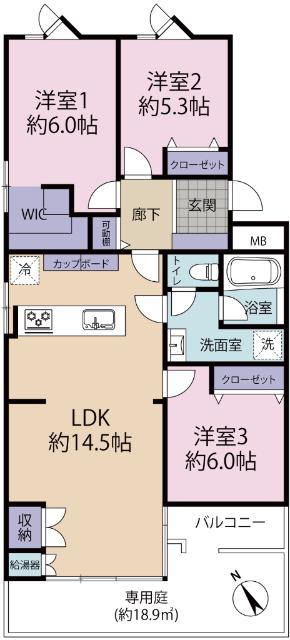 間取り図です
